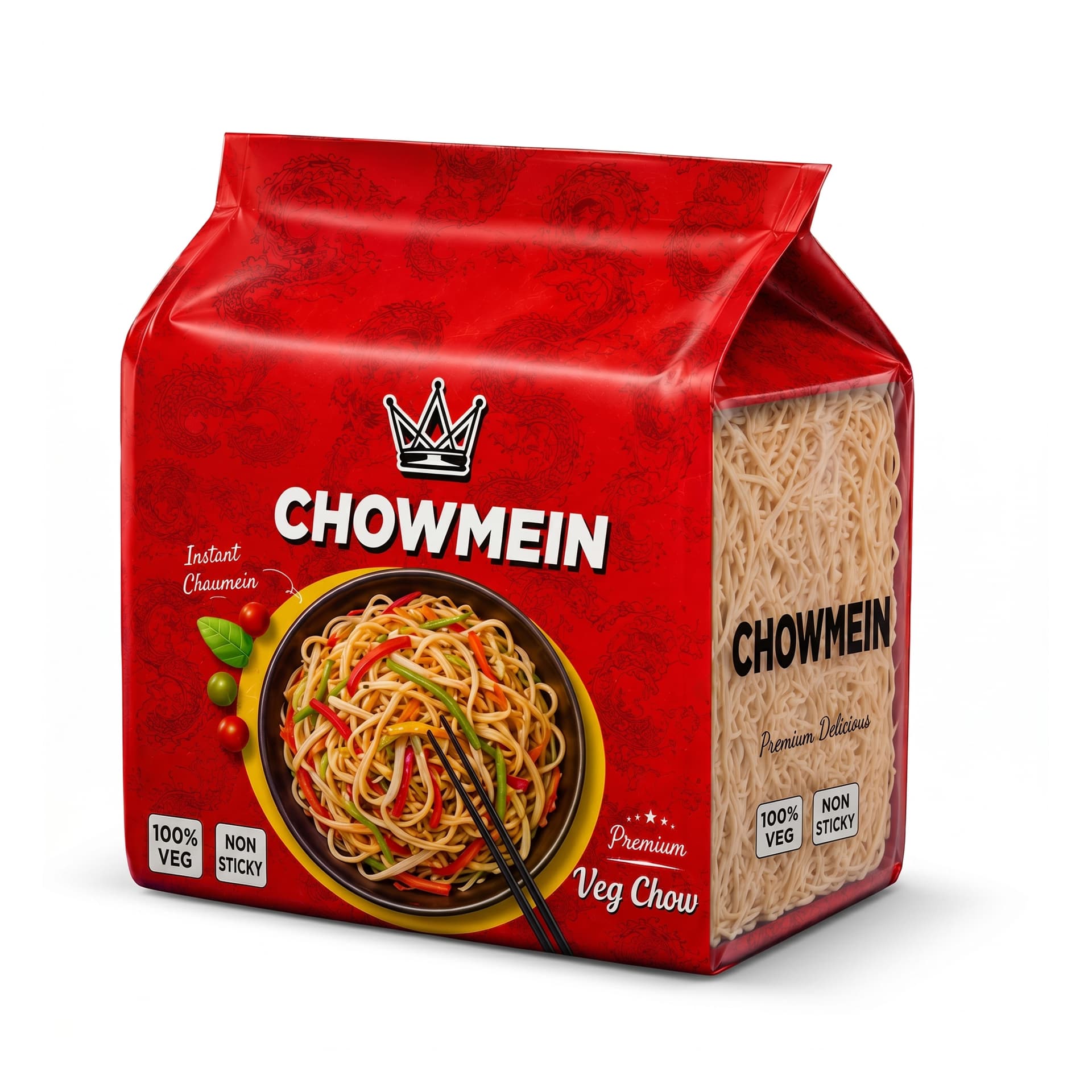 Chowmein / Noodles Packaging Pouches