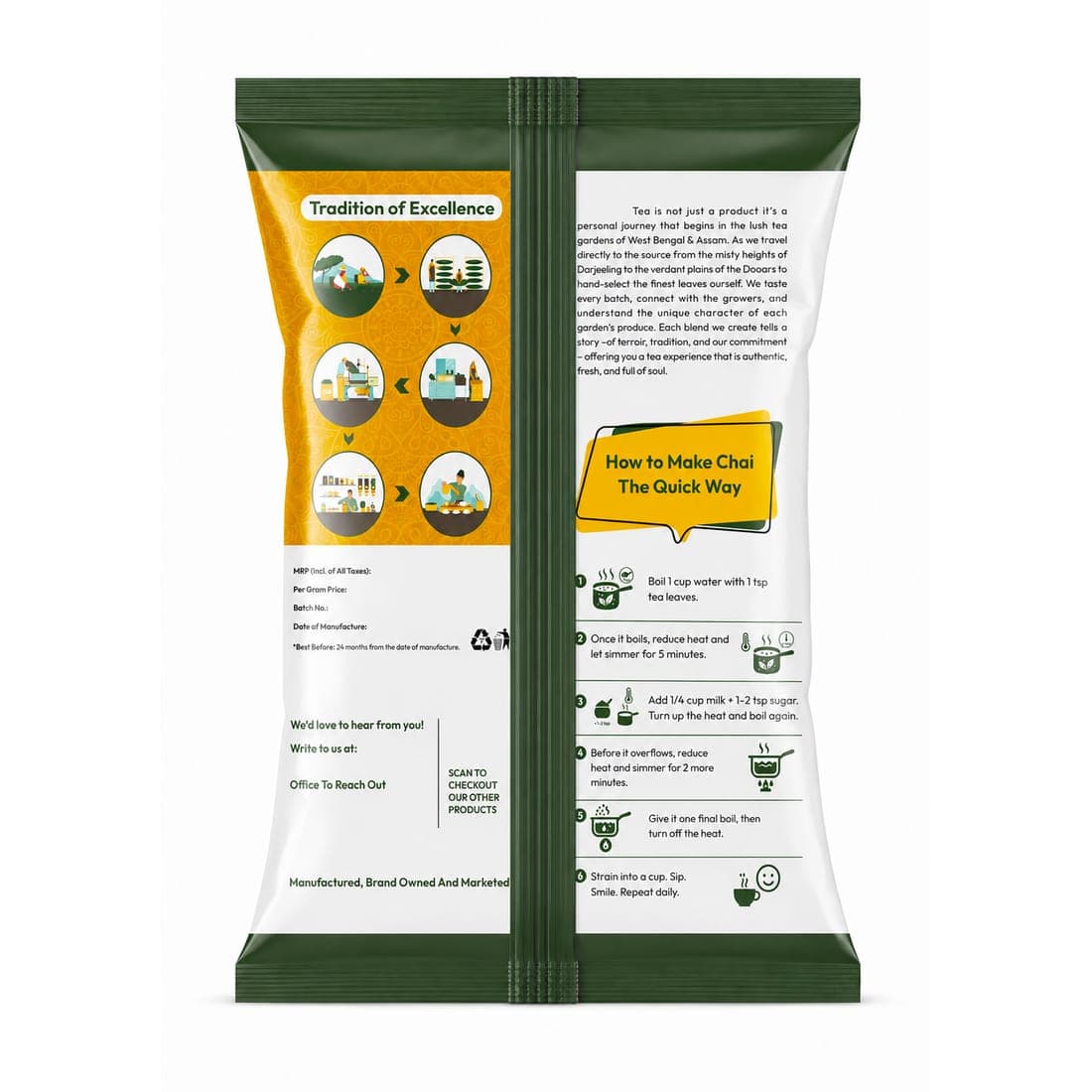 Center Seal Pouches & Rolls